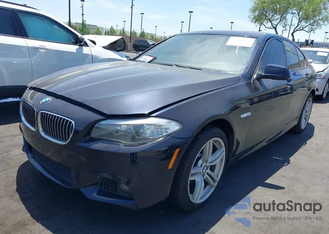 2012 BMW 535I z USA, uszkodzony, nr VIN WBAFR7C52CC811735